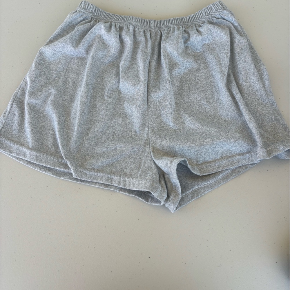 gray pj shorts